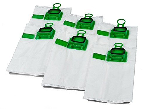 DL SERVICE 6 sacchetti per aspirapolvere di qualità adatto per Vor...