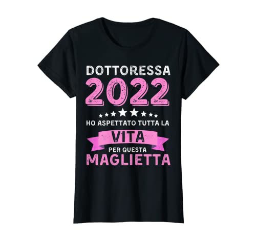 Donna Laurea Dottoressa Regalo Scherzi 2022 Laureata Divertente Mag...