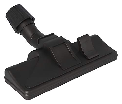 Drehflex-Possibilità di commutazione spazzola tappeti e pavimenti scovolino per vari aspirapolvere, attacco 30-37 mm, con piastra cromata, ruote e spazzole per fili