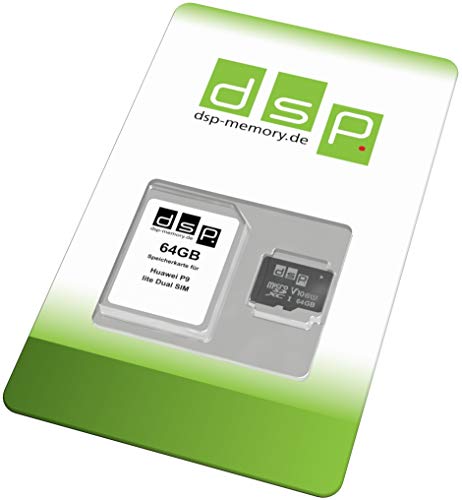 DSP Memory 64GB Scheda di memoria (Class 10) per Huawei P9 lite Dua...