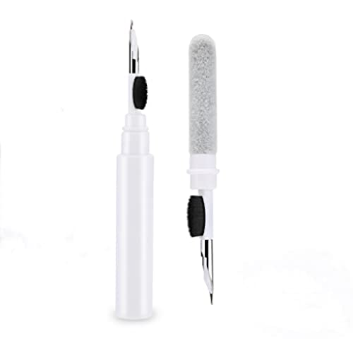 Earbuds Cleaning Pen, Upkey 3 in 1 Penna per la pulizia degli auricolari, Penna per la pulizia degli auricolari Bluetooth con spazzola morbida in microfibra,Strumento per la pulizia delle cuffie