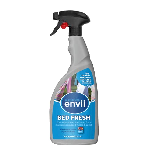 Envii Bed Fresh – Detergente Enzimatico Pulisci Materassi, Elimina l’Odore e le Macchie di Urina 750ml