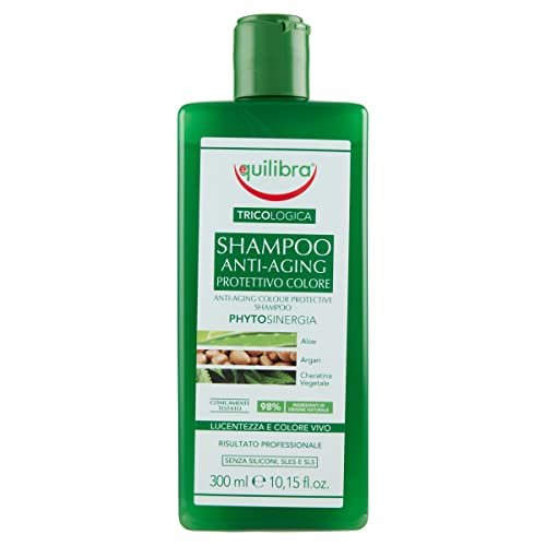 Equilibra Capelli, Shampoo Anti-Aging Protettivo Colore, Protegge l...
