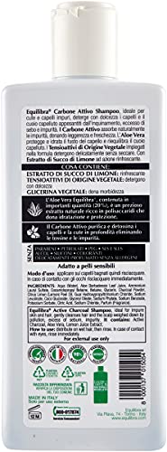 Equilibra Carbone Attivo Shampoo Detox, 250 ml...
