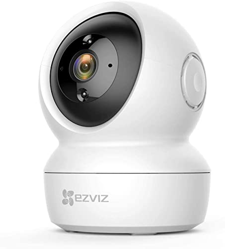 EZVIZ C6N Telecamera Wi-Fi Interno 2K Motorizzata a 360°, Videocamera Sorveglianza Interno Wi-Fi per Animali e Bambini con Visione Notturna, Tracciamento del Movimento e Audio Bi-direzionale