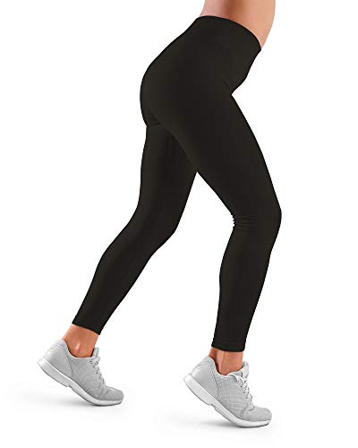 FarmaCell 609H (Nero, M) Leggings Sportivo Donna Fitness Yoga Palestra Jogging Elasticizzato Termoregolatore Caldo in Inverno e Traspirante in Estate