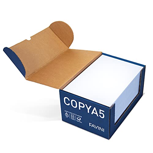 Favini A620555 Copy A5 1.000 fogli di carta BIANCA contenuti in com...