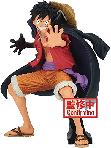 Figura Luffy One Piece Wanokuni II Banpresto Multicolor BP17982