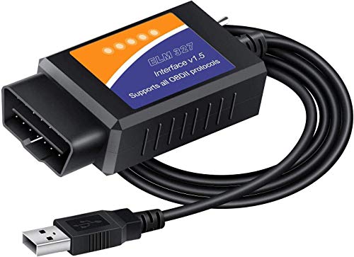 FORScan - Adattatore scanner USB OBD2 con MS-CAN HS-CAN, ELMconfig, strumento diagnostico professionale OBDII per Ford e Mazda