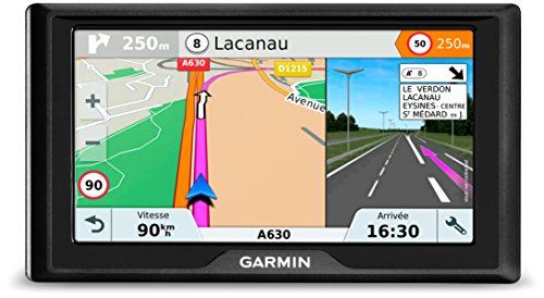 Garmin Drive 61 EU LMT-S Navigatore 6 , Mappa Europa Completa, Aggiornamento a Vita e Servizi Live via Bluetooth, Traffico Smartphone Link, Nero