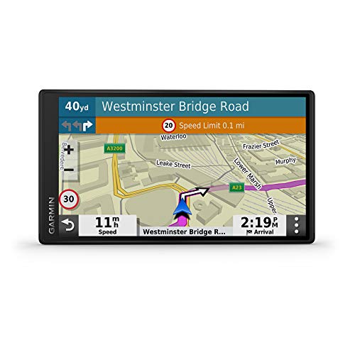 Garmin DriveSmart 55 EU LMT-S Navigatore Auto con Mappa Europa 3D, Schermo Touch 5.5 , Vivavoce, Infotraffico e Servizi Live via Smartphone
