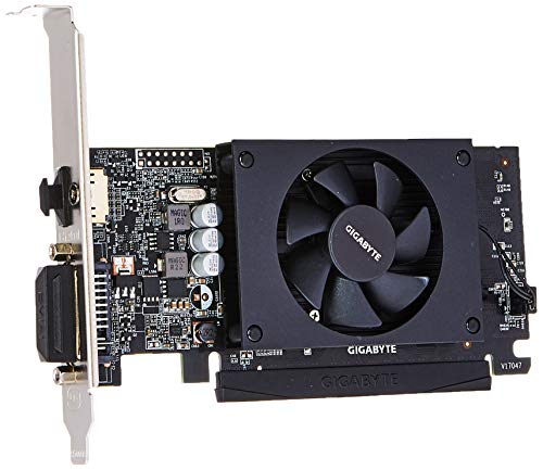 Gigabyte GV-N710D5-2GL GeForce GT 710 2GB GDDR5 graphics card - graphics cards (GeForce GT 710, 2 GB, GDDR5, 64 bit, 4096 x 2160 pixels, PCI Express x8 2.0)