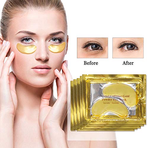 Gold Collagen Under Eye Mask, patch anti-età per gli occhi all’a...