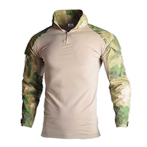 HANTONGHAO Camicia da combattimento tattica Uniforme militare Us Army Abbigliamento Camouflage Caccia Pesca Abbigliamento Uomo