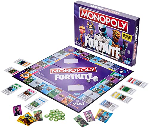 Hasbro Monopoly - Fortnite Gioco in Scatola, Stagione 2, Edizione Italiana