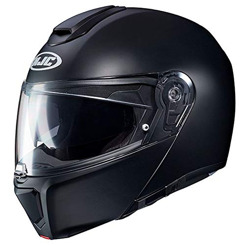 HJC Helmets Casco modular de moto, RPHA90S, nero opaco, S