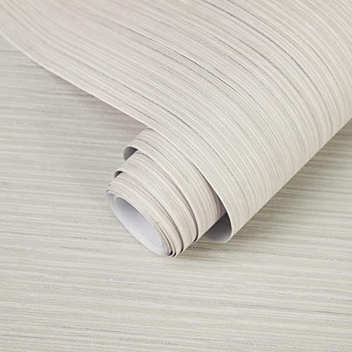 Hode Pellicole adesive Pellicola beige Pellicola decorativa autoadesiva PVC impermeabile 30X300cm può essere applicato sulla superficie di pareti, armadi e mobili