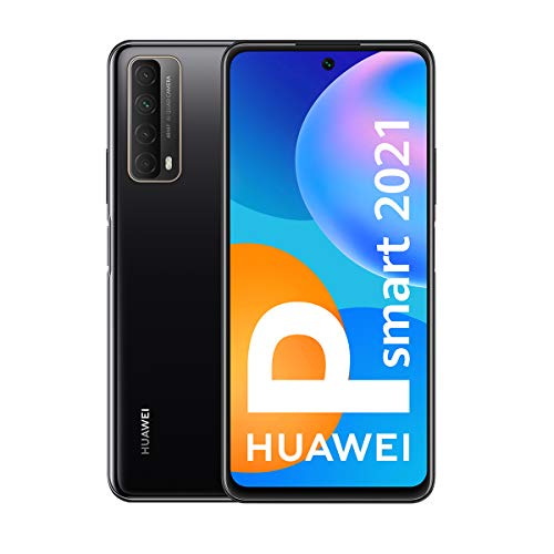 Huawei P smart 2021 - Smartphone 128GB, 4GB RAM, Dual Sim, Midnight...