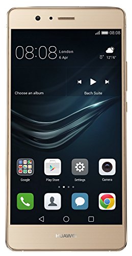 Huawei P9 Lite Smartphone, LTE, Display 5.2   FHD, Processore Octa-Core Kirin 650, 16 GB Memoria Interna, 3GB RAM, Fotocamera 13 MP, Single-SIM, Android 6.0 Marshmallow, Oro [Italia]