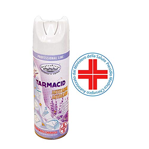 HygienFresh Tarmacid Profumo Deodorante Spray Antitarme Antiacaro P...