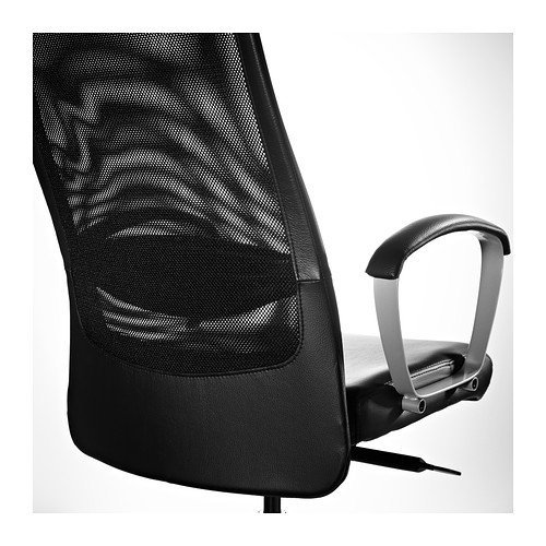 Ikea Markus, sedia girevole, colore: nero...