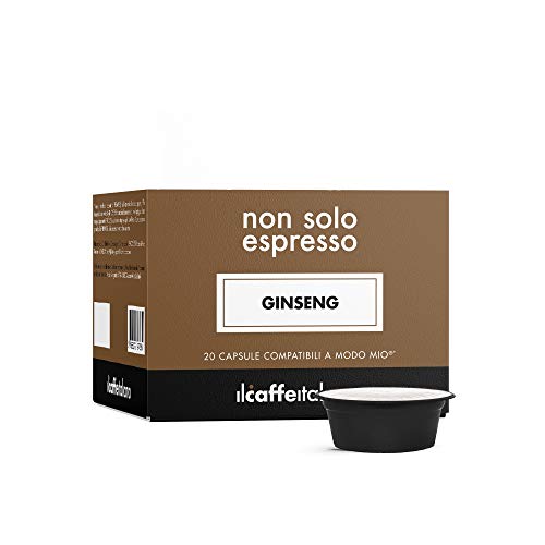 Il Caffè Italiano - 80 Capsule al Ginseng - Compatibili con Macchine da caffè Lavazza a Modo Mio - Frhome