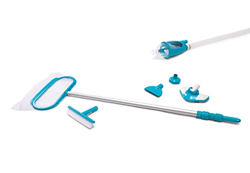 Intex Kit Deluxe per la manutenzione della piscina - accessori per la piscina - set per la pulizia della piscina - 5 pezzi