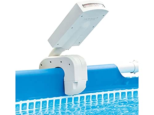 Intex Spruzzatore per piscina a LED multicolore - Spruzzatore LED multicolore - Per piscine a prisma e ultra telaio, bianco