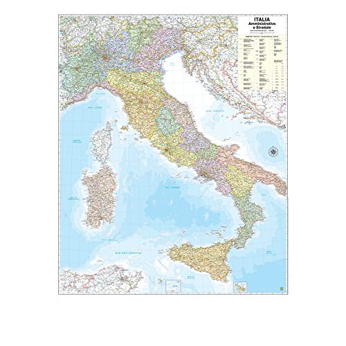 Italia amministrativa e stradale (carta grande)...