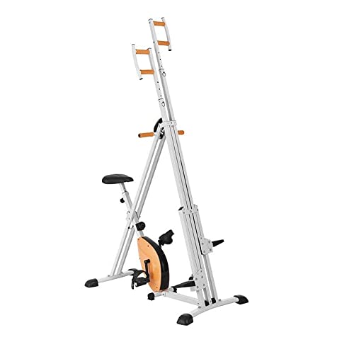 IVQAPP Vertical Climber Cardio Exercise - Folding Exercise Climbing Machine Total Body Workout Climber Machine for Home Gym Exercise Bike for Home Body Trainer