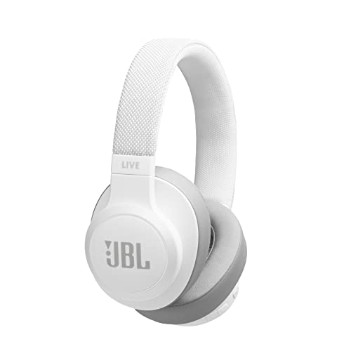 JBL LIVE 500BT - Cuffie Over-Ear Wireless Bluetooth, Con Alexa integrata e Assistente Google, Fino a 30h di Autonomia, Colore Rosso