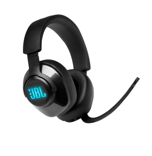 JBL Quantum 400 Cuffie Gaming Over-Ear con Filo USB, Headset da gio...