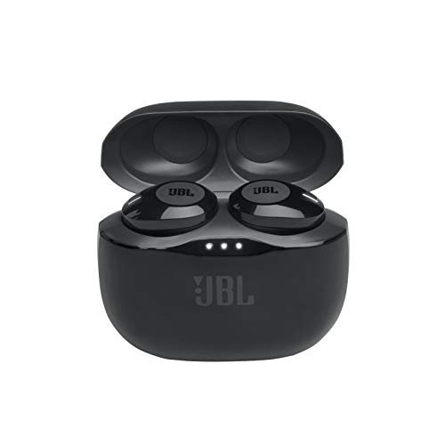 JBL TUNE 120TWS Cuffie In-Ear True Wireless Bluetooth – Auricolari senza fili con microfono integrato per Musica, Chiamate e Sport – Fino a 4h di autonomia – Colore Nero