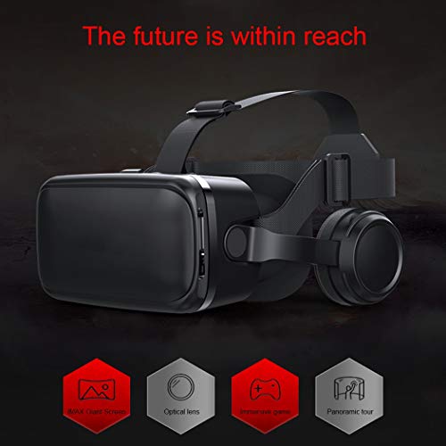 JCSW Realtà Virtuale, VR Occhiali 3D Compatibile con Tutti Gli Sma...