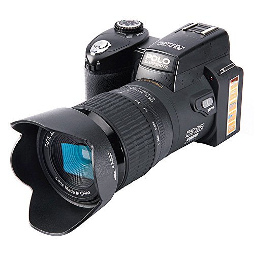 Jiayuan Fotocamera Digitale, 33 Milioni di Pixel Auto Focus Polo PROTAX Professional Reflex Fotocamera Video Zoom Ottico 24 x Tre obiettivi