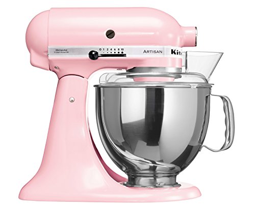 KitchenAid Artisan - Robot da cucina, 4,8 l, colore: Rosa seta...