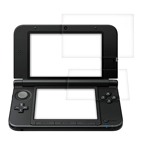 kwmobile 2X Pellicola Compatibile con Nintendo 3DS XL - Set pellicole Pellicola Display Protezione Schermo - Senza Bolle d Aria