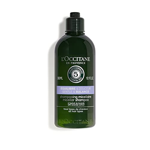 L OCCITANE - Shampoo Per Capelli Equilibrio & Dolcezza - Cuoio Capelluto Idratato e Protetto - Uso frequente - Vegan - 300ml