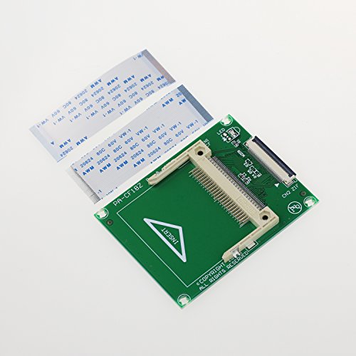 LEAGY Adattatore da CF Card a 1,8  CE, Compact Flash Memory Disk a 1,8 pollici ZIF Converter per IPOD