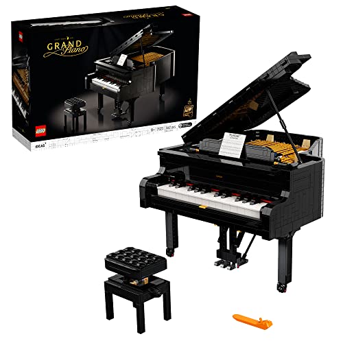 LEGO 21323 Ideas Pianoforte a Coda, Modellino da Costruire per Adul...