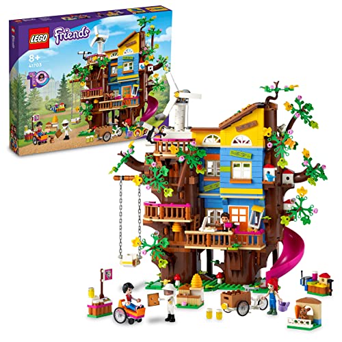 LEGO 41703 Friends Casa sull Albero dell Amicizia con Mini Bamboline di Mia e River, Giochi per Bambina e Bambino da 8 Anni in su, Idee Regalo