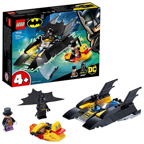 LEGO 76158 Super Heroes All’inseguimento del Pinguino con la Bat-barca!