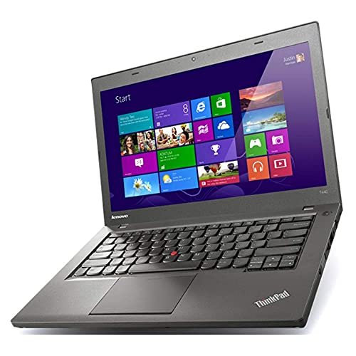 Lenovo 14  ThinkPad T450s Ultrabook - HDF+ (1600x900) Core i5-5300U 8GB 128GB SSD WebCam WiFi Bluetooth USB 3.0 Windows 10 Pro Laptop (Tastiera Italiana) (Ricondizionato) (Older-T440-8GB-240GB-SSD)