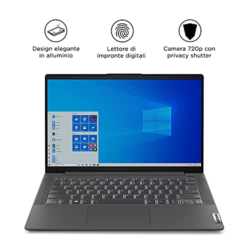 Lenovo IdeaPad 5 Notebook - Display 14  FullHD IPS (Processore AMD ...