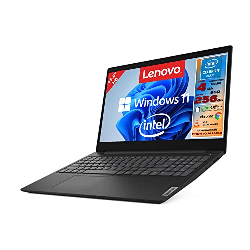 Lenovo, Pc portatile notebook, Display Full HD da 15,6 , cpu Intel ...