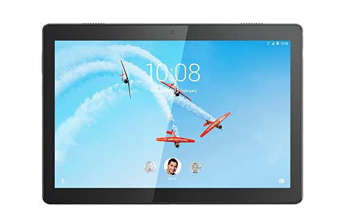 Lenovo Tab M10 Tablet - Display 10.1  HD (Processore Qualcomm Snapdragon 429, Storage 32 GB Espandibile fino a 128 GB, RAM 2 GB, WIFI+Bluetooth, 2 Speaker, Android) - Slate Black