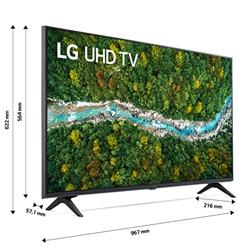 LG 43UP77006LB Smart TV LED 4K Ultra HD 43” 2021 con Processore Q...