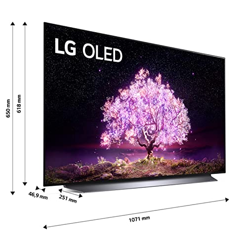 LG OLED48C14LB Smart TV 4K 48 , TV OLED Serie C1 2021 con Processor...