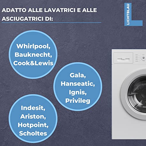 Lichtblau Filtro lanugine per lavatrice e asciugatrice I Pezzo di r...