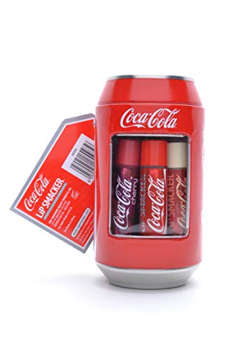 Lip Smacker - Coca-Cola Can Collection - Set di Burrocacao per Bamb...